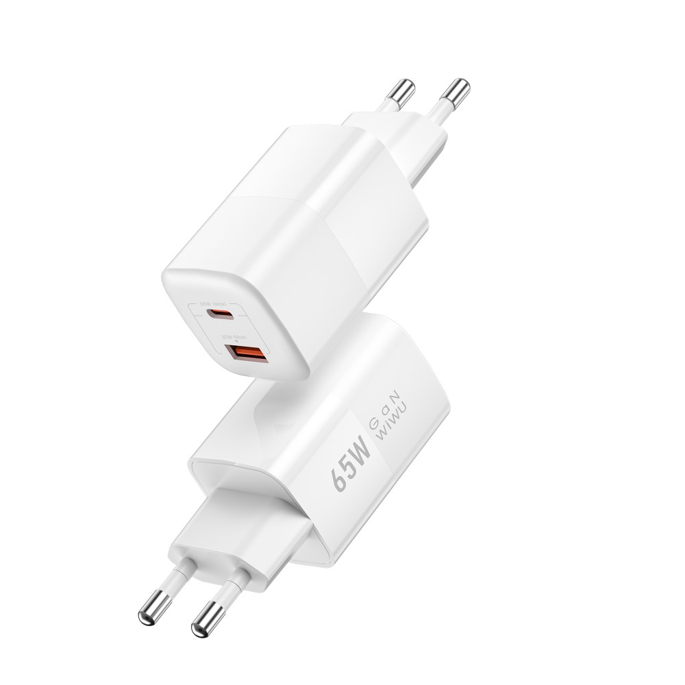 WiWU Nano GaN PD+QC Fast Charger U012 65W